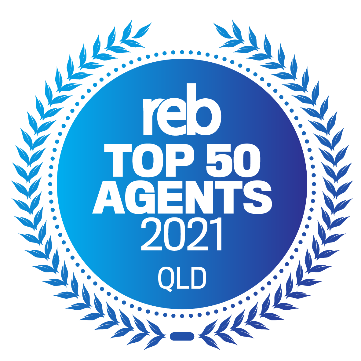 REB Top 50 Agents QLD Seal