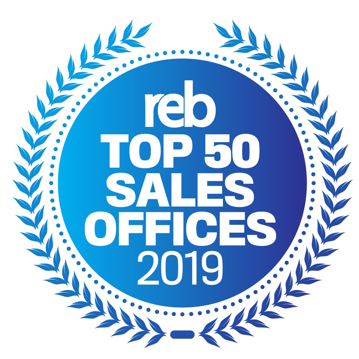 REB Top 50 Sales Offices 2019 Seal